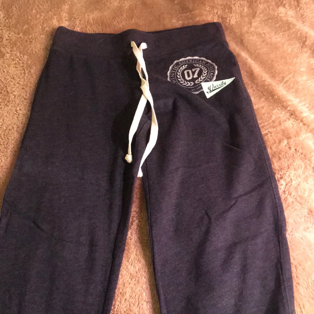 Dark navy blue sweat pants